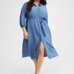 Blue Midi Dress